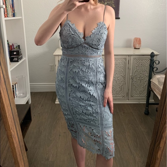 Bardot Lace Dress - Picture 1 of 4
